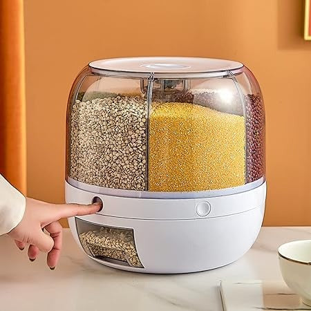 Grain Storage Container Dispenser | موزع حاويات تخزين الحبوب
