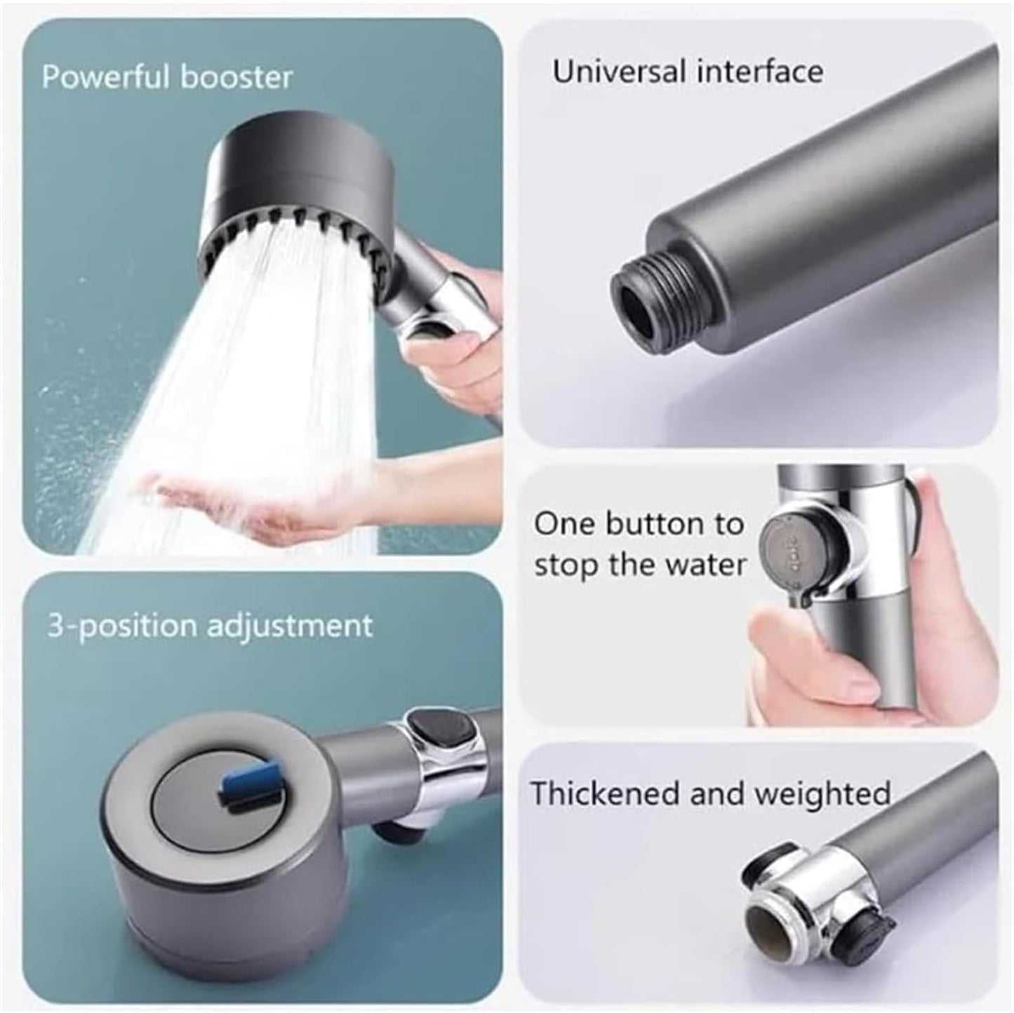Multifunctional Scalp Massage Shower | دش متعدد الوظائف