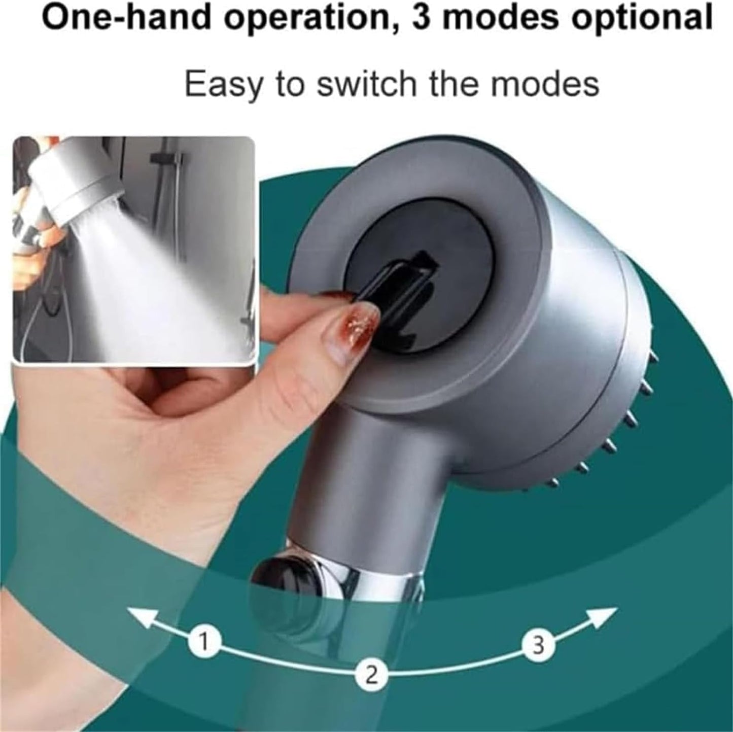 Multifunctional Scalp Massage Shower | دش متعدد الوظائف