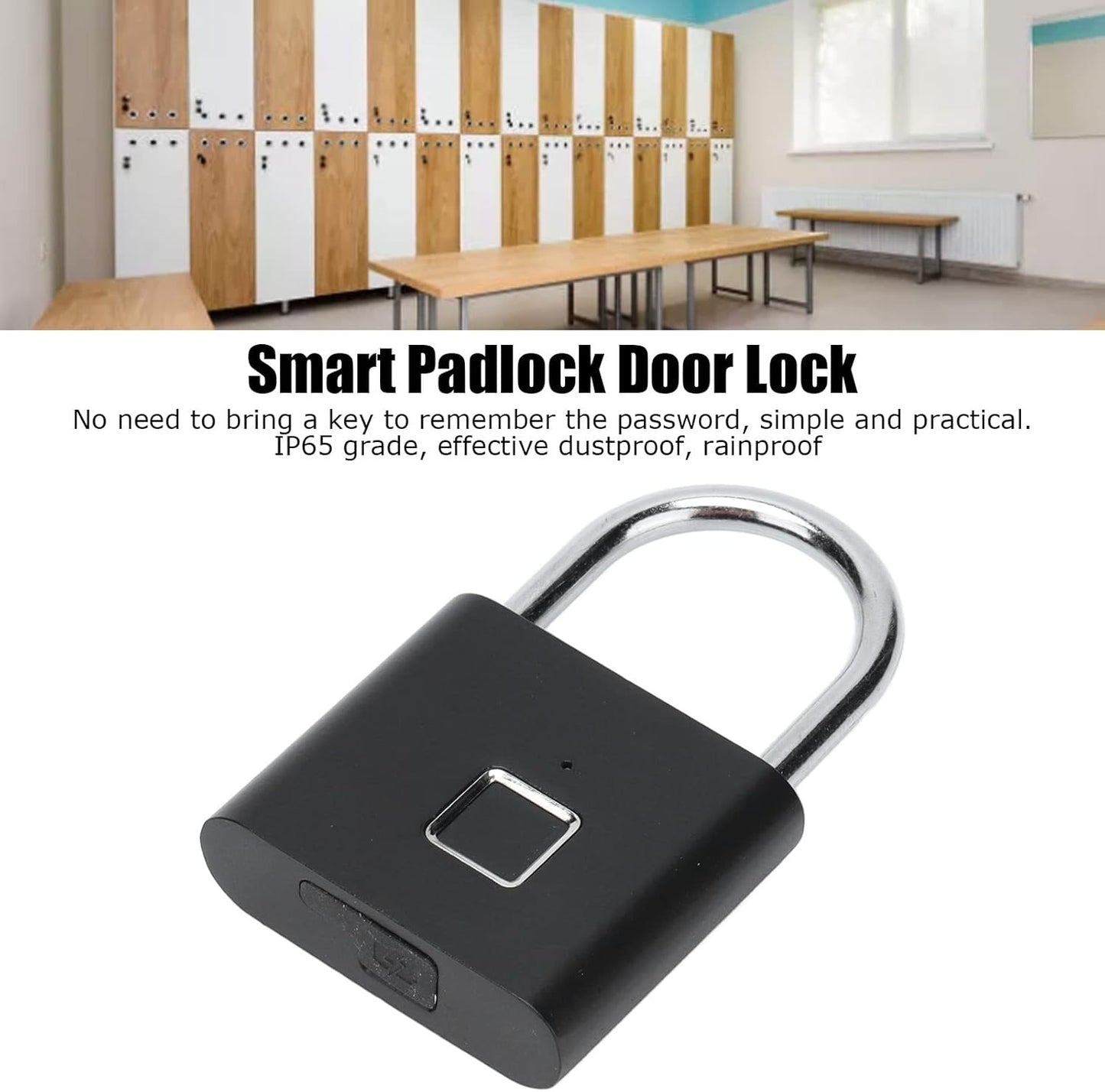 Fingerprint Padlock | قفل بصمة