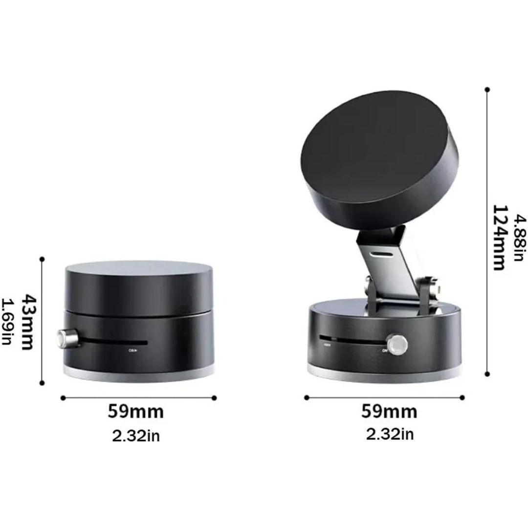 Foldable Vacuum Magnetic Car Phone Holder | حامل الهاتف المغناطيسي